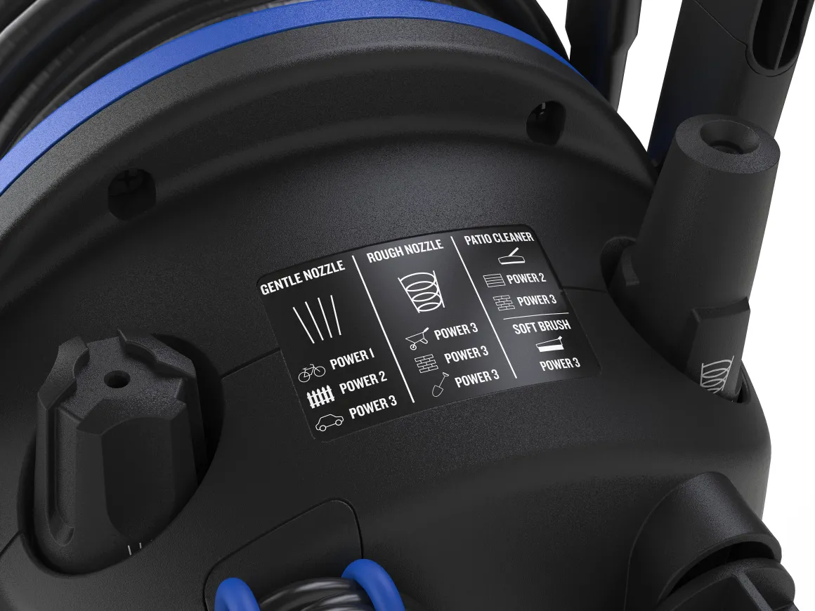 Nilfisk Hogedrukreiniger Core 130-6 Powercontrol Garden 1500W