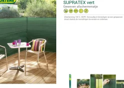 Nortene Balkonscherm Supratex Groen 10X1,5M