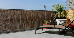 Nortene Tuinscherm Fency Kastanjebruin 1X3M