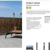 Nortene Tuinscherm Fency Wick Beige 1,5X3M