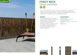 Nortene Tuinscherm Fency Antraciet 1,5X3M