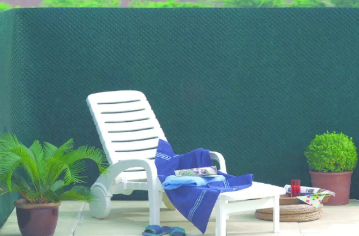 Nortene Tuinscherm Plastic Groen 1X3M