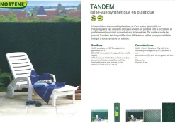 Nortene Tuinscherm Plastic Groen 1X3M
