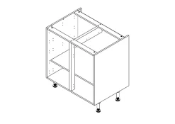 Onderkast Keuken Modulo Wit 80Cm