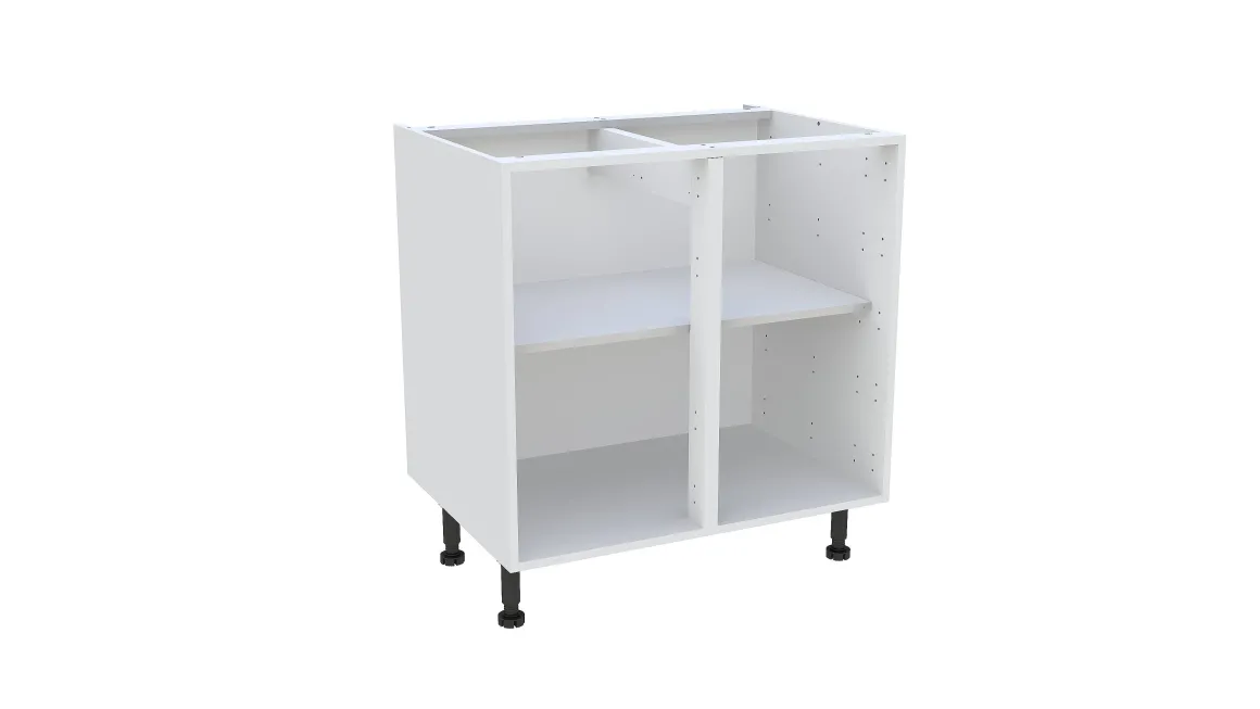 Onderkast Keuken Modulo Wit 80Cm