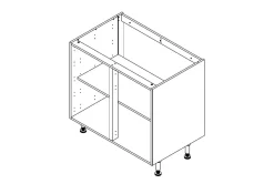 Onderkast Keuken Modulo Wit 90Cm
