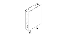 Onderkast Kruidenrek Keuken Modulo Wit 15Cm