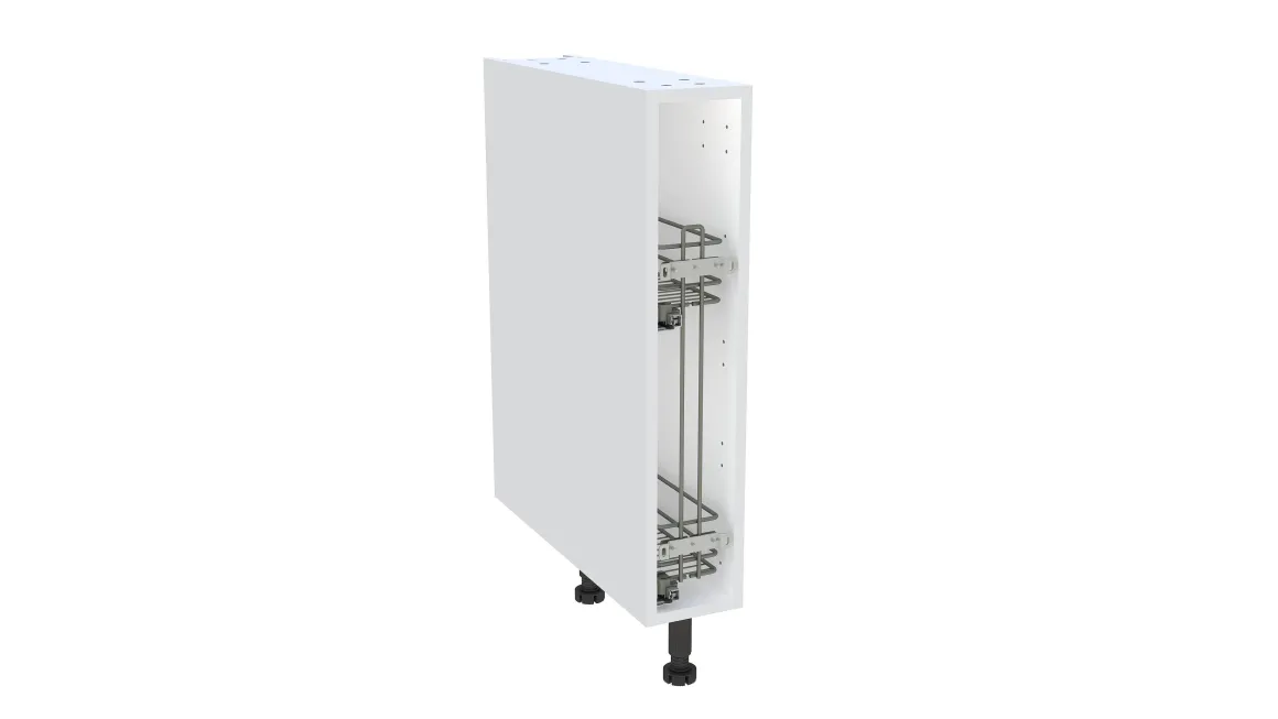 Onderkast Kruidenrek Keuken Modulo Wit 15Cm