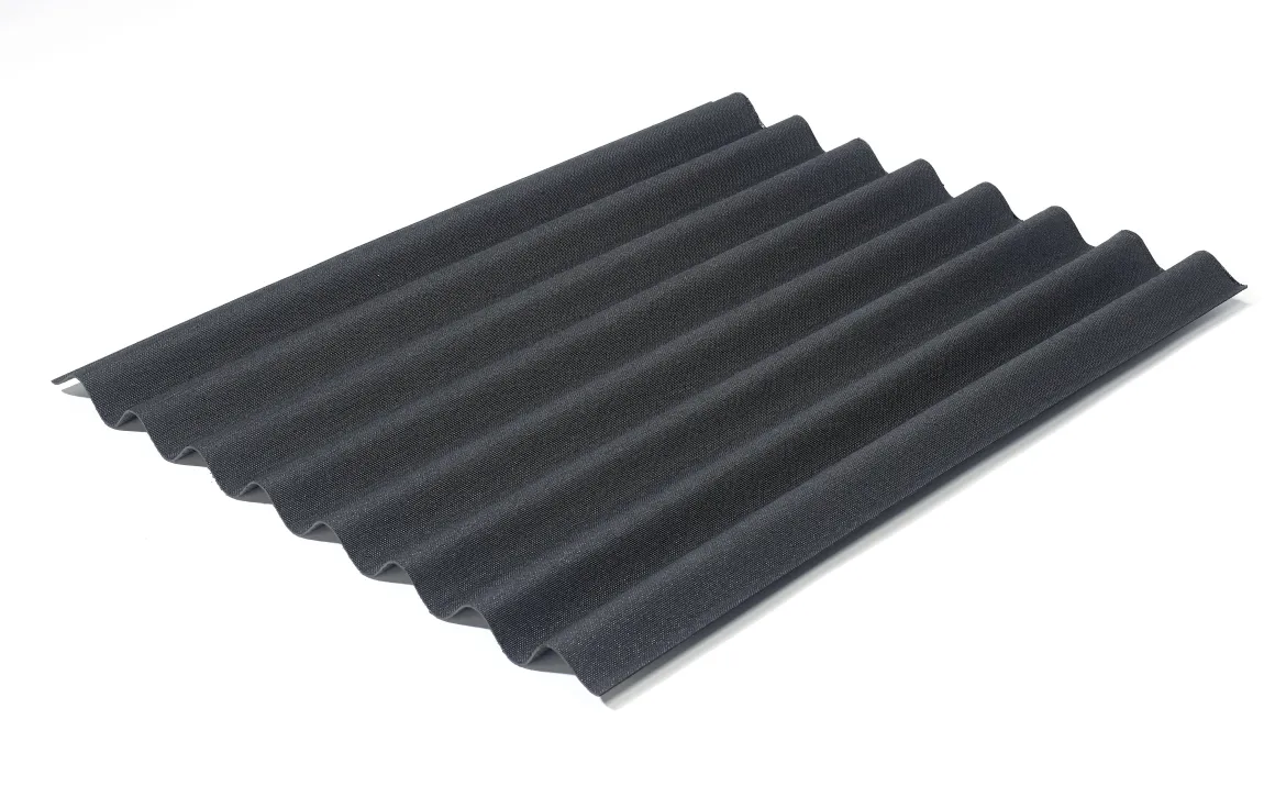 Onduline Golfplaat Easyline Zwart Intens 76X100Cm
