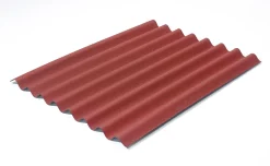 Onduline Golfplaat Easyline Rood Intens 76X100Cm