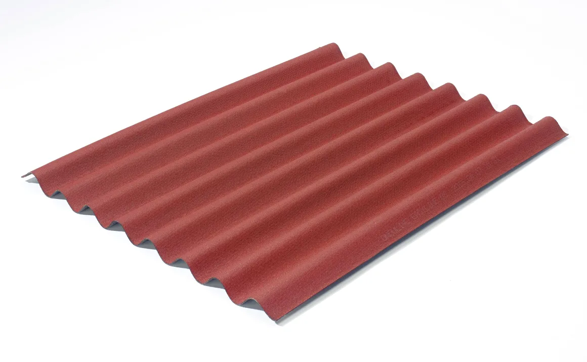 Onduline Golfplaat Easyline Rood Intens 76X100Cm