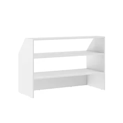 Opberging Schuin Dak 120Cm Wit