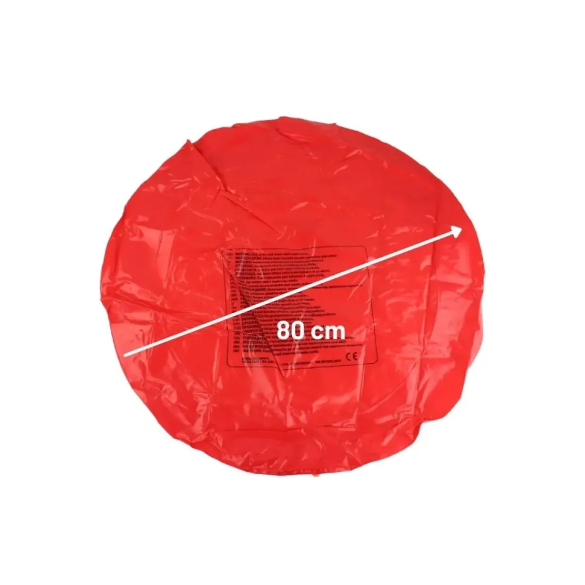 Orange85 Watermat Met Fontein Waterspeelmat Rood 80Cm Kunststof