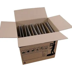 Pack & Move Doos Met Verdelen Voor Borden 50L