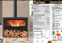 Panadero Houtkachel Allegro Ecodesign 8,9Kw