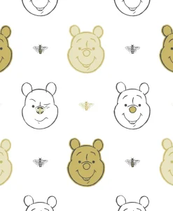 Papierbehang Bee Winnie The Pooh