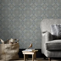 Papierbehang Homestyle Fh37542 Blauw