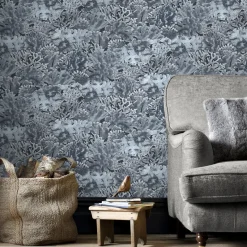 Papierbehang Homestyle Fh37504 Blauw