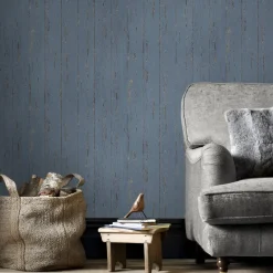 Papierbehang Homestyle Fh37531 Blauw