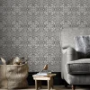 Papierbehang Homestyle Fh37543 Antraciet