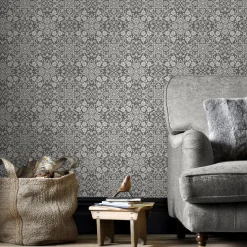 Papierbehang Homestyle Fh37543 Antraciet