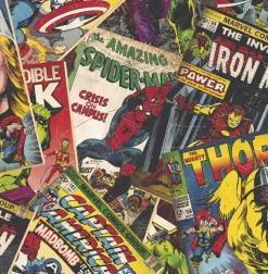 Papierbehang Marvel Cover Story