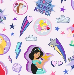 Papierbehang Princess Badges