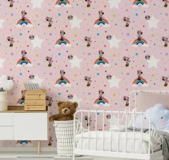 Papierbehang Rainbow Minnie