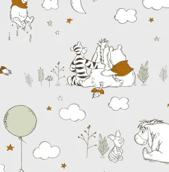 Papierbehang Winnie The Pooh Up, Up And Away
