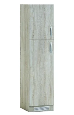 Paprika Kolomkast 60Cm Geborsteld Eik Melamine