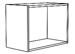 Paprika Meubel Voor Dampkap 60Cm Geborsteld Eik Melamine