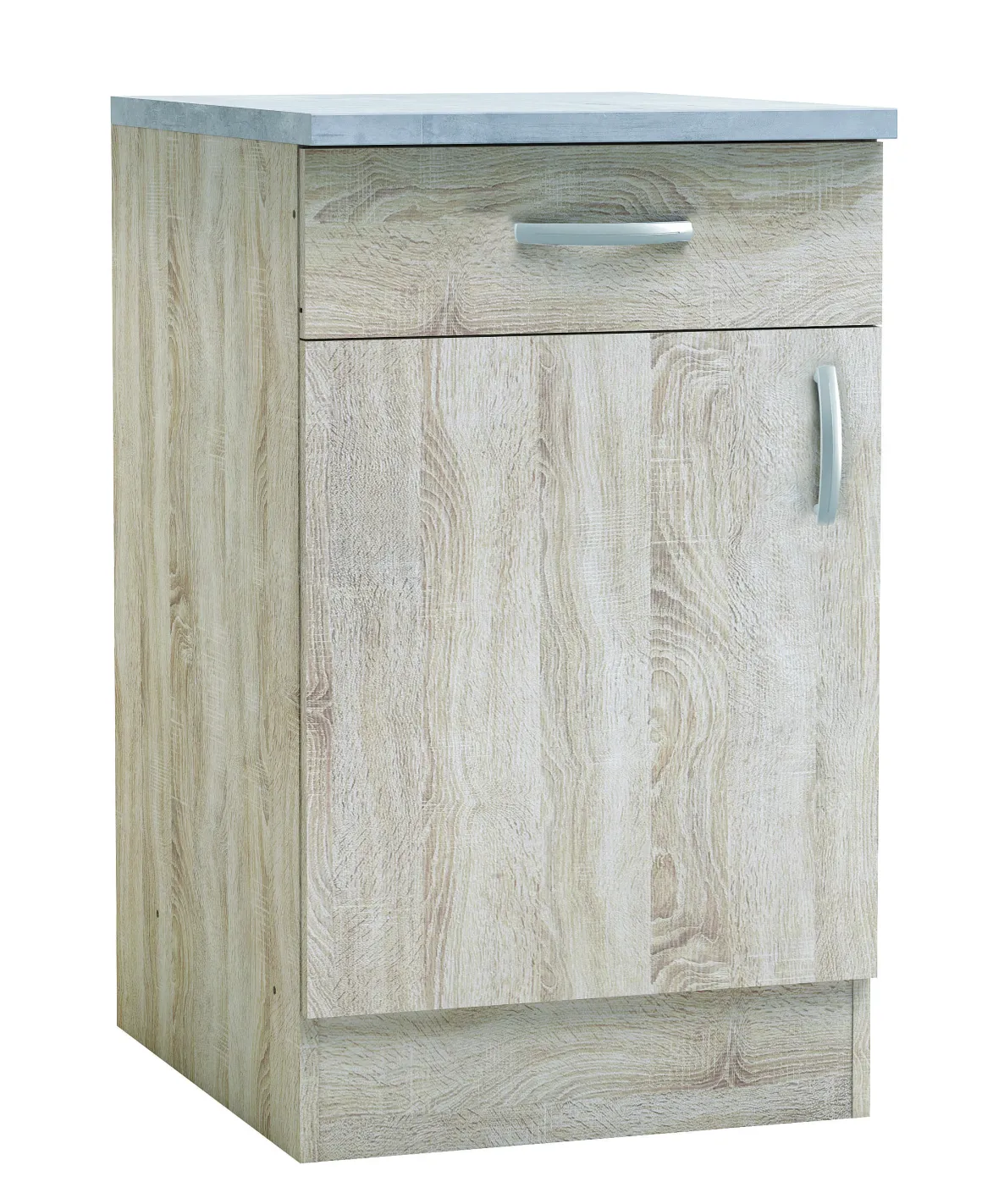 Paprika Onderkast 50Cm Geborsteld Eik Melamine