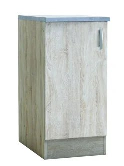 Paprika Onderkast 40Cm Geborsteld Eik Melamine