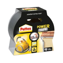 Pattex Afplaktape 'Power Tape' Grijs 10M