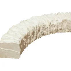 Penez Herman Boordsteen 'Aubrac' Gebogen Gereconstitueerde Steen Champagne