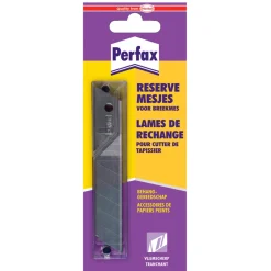 Perfax Reservemesjes Voor Breekmes 10 Stuks
