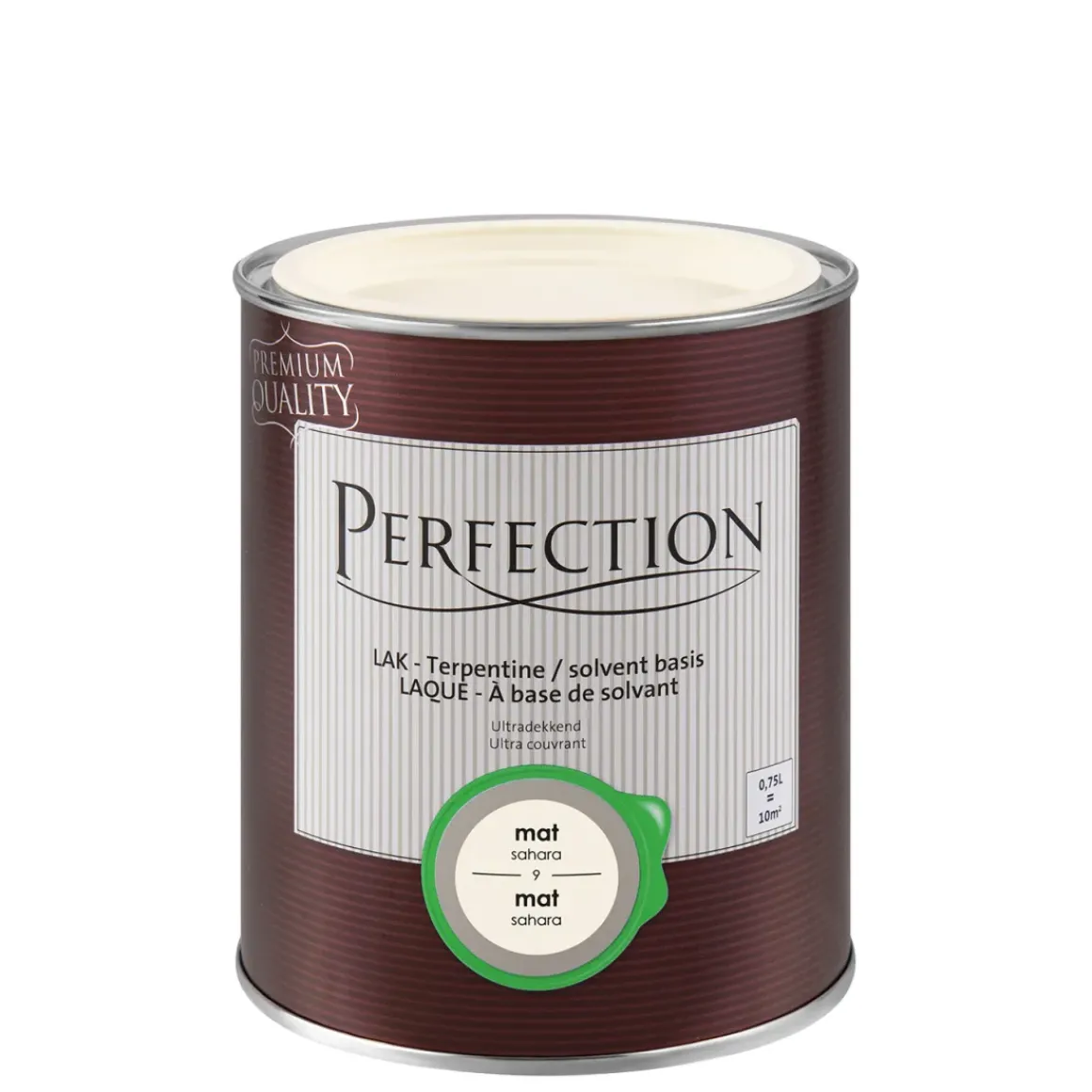 Perfection Lak Ultradekkend Mat Terpentine Sahara 750Ml