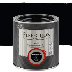 Perfection Lak Ultradekkend Hoogglans Zwart 375Ml
