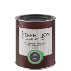 Perfection Lak Ultradekkend Mat Terpentine Antraciet 750Ml