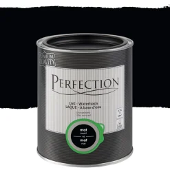 Perfection Lak Ultradekkend Mat Zwart 750Ml