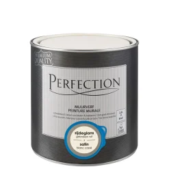 Perfection Muurverf Ultradekkend Zijdeglans Ral 9010 2,5L