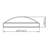Philips Plafondlamp Doris Zwart O31,3Cm 17W