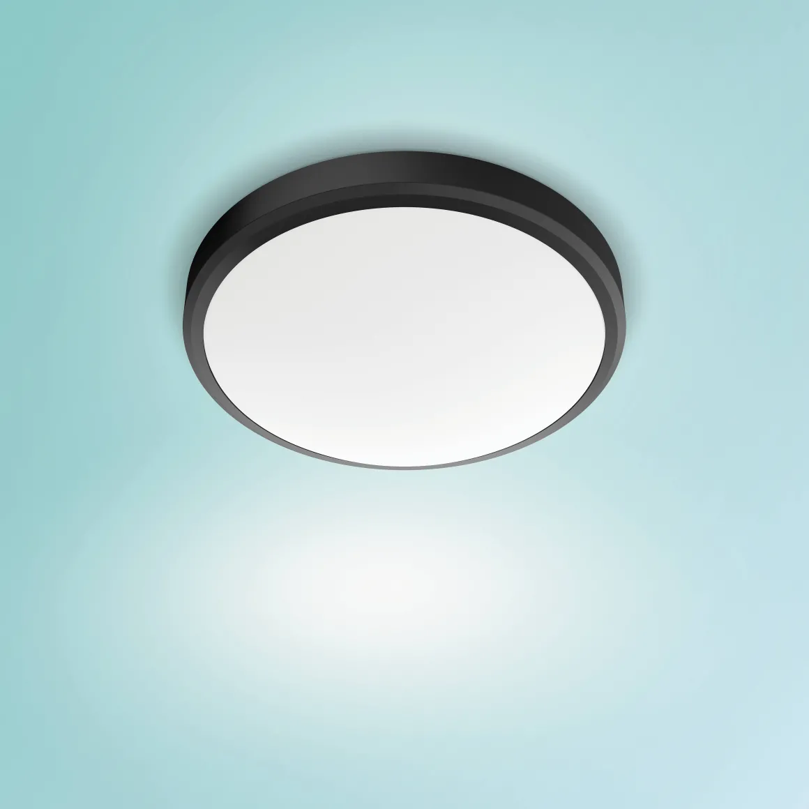 Philips Plafondlamp Doris Zwart O31,3Cm 17W