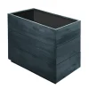 Plantenbak Acaciahout Rechthoek 60X30Cm Zwart