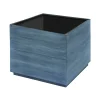 Plantenbak Acaciahout Vierkant 35X35Cm Grijs Geborsteld