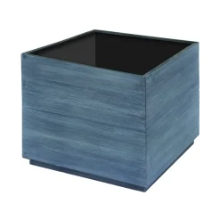 Plantenbak Acaciahout Vierkant 35X35Cm Grijs Geborsteld
