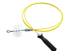 Practo Veegset Voor Pelletkachel Borstel + Soepele Stok Glasvezel O8Cm 3M