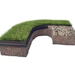 Professionele Kunststof Randbegrenzing B-Edge Pro Xl 15M - Zwart