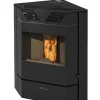 Qlima Pelletkachel Fiorina 74-S Line 7,45Kw Zwart