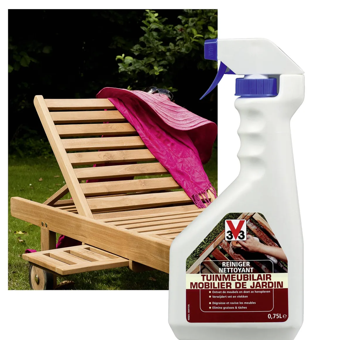 Reiniger V33 Tuinmeubelen 750Ml
